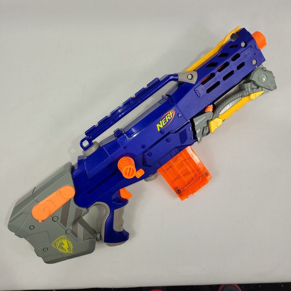 Nerf N Strike Elite Longshot CS6 Foam Dart Blaster by Hasbro